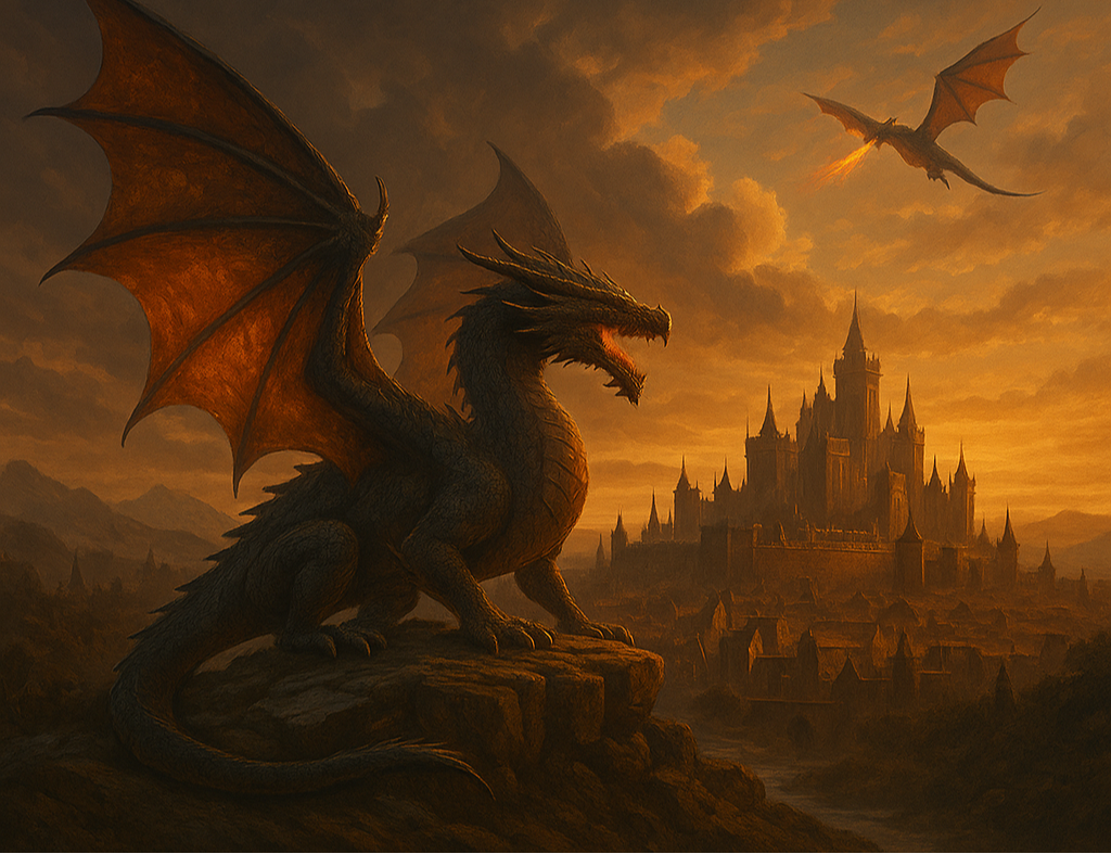 Dance of Dragons Candle