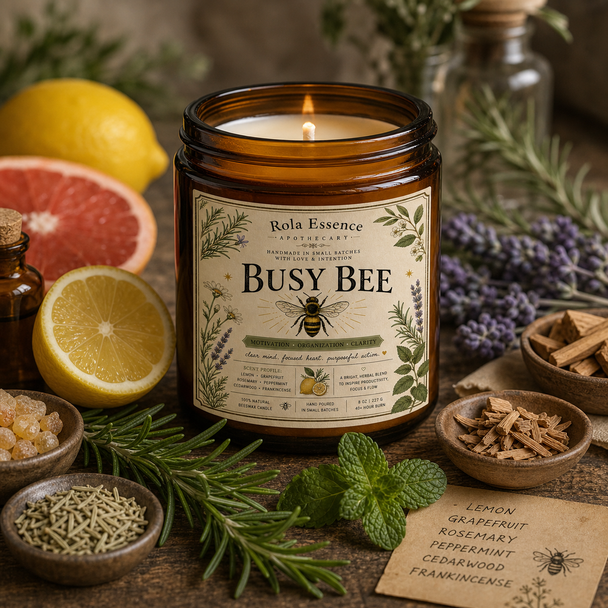 Busy Bee Candle