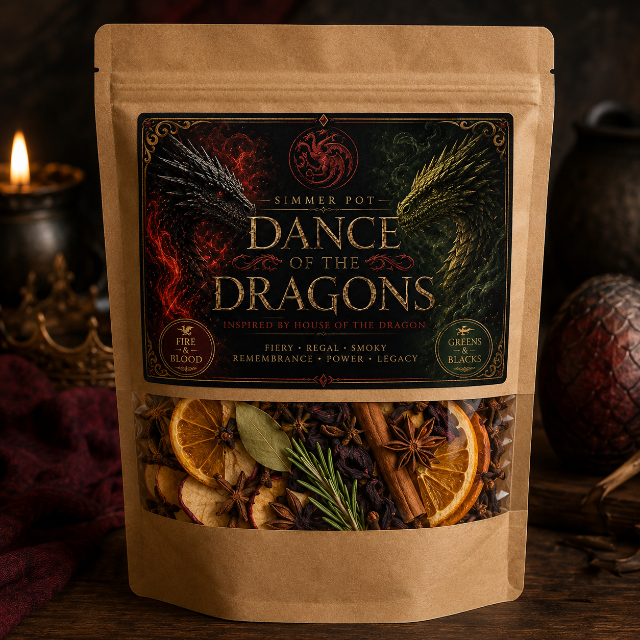 Dance of the Dragons Simmer Pot