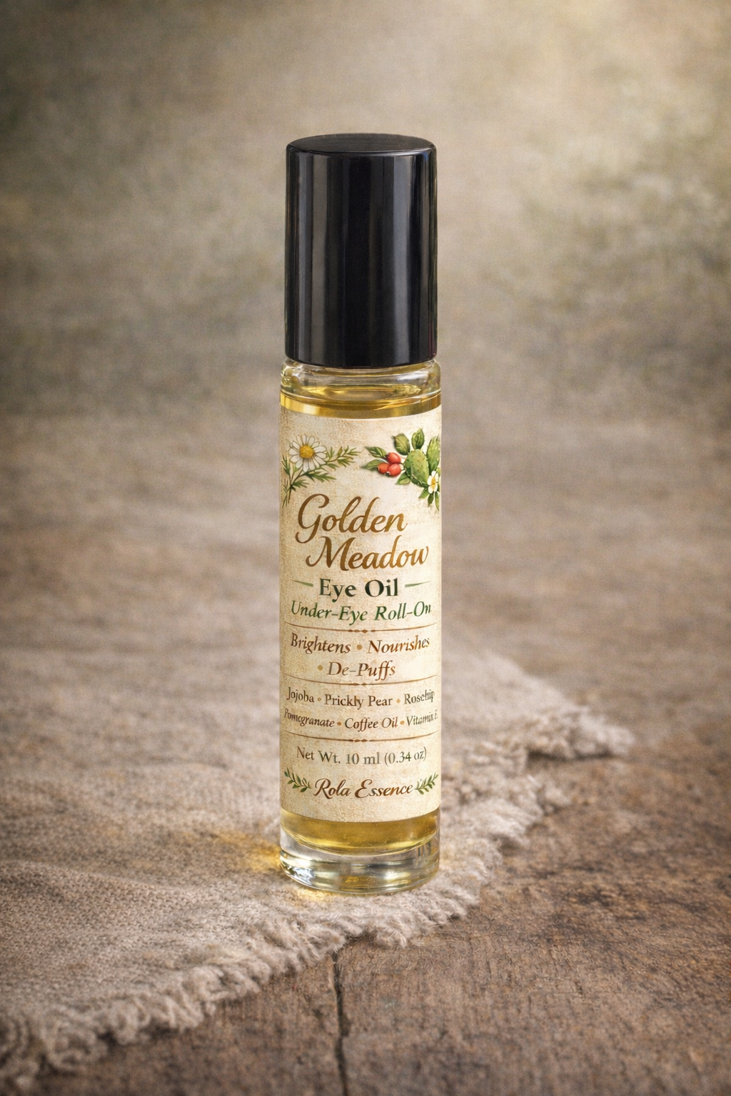 Golden Meadow Eye Oil - Brightens • Nourishes • De-Puffs