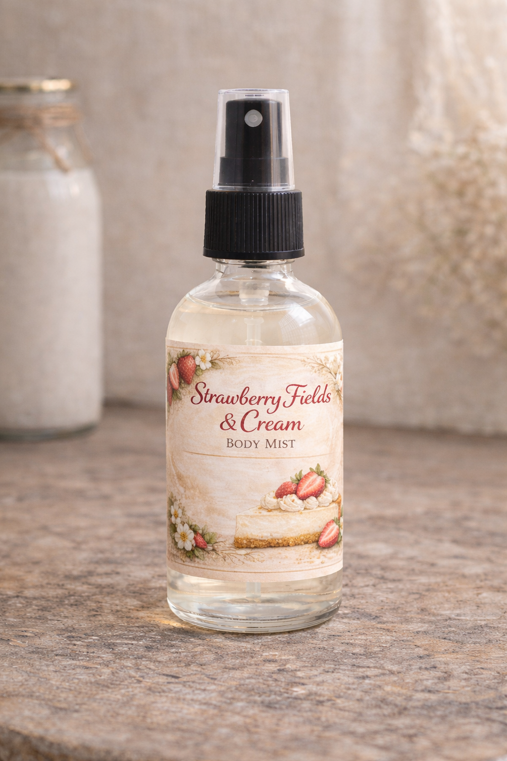 Strawberry Fields & Cream Body Mist
