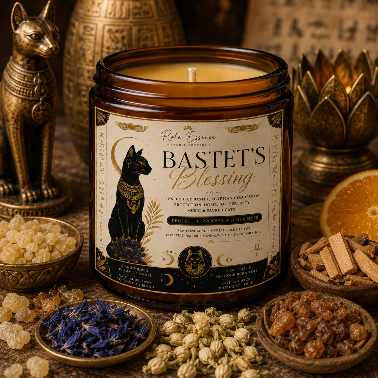 Bastet’s Blessing Candle