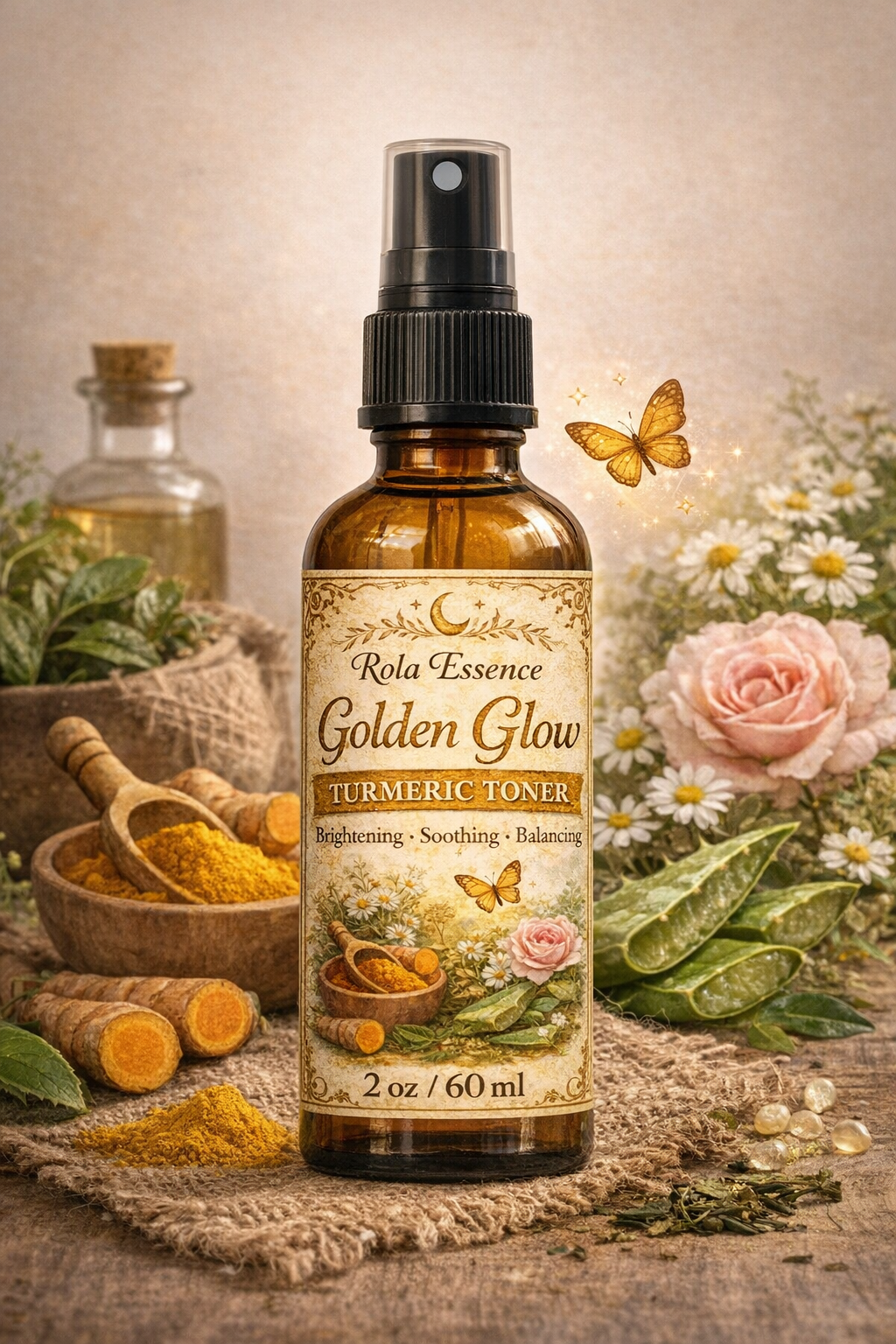 Golden Glow Turmeric Toner