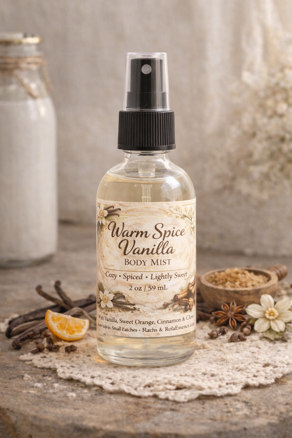 Warm Spice Vanilla Body Mist