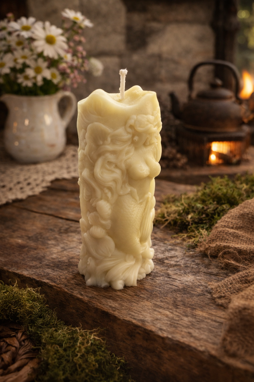 Tidewhisper Muse Candle