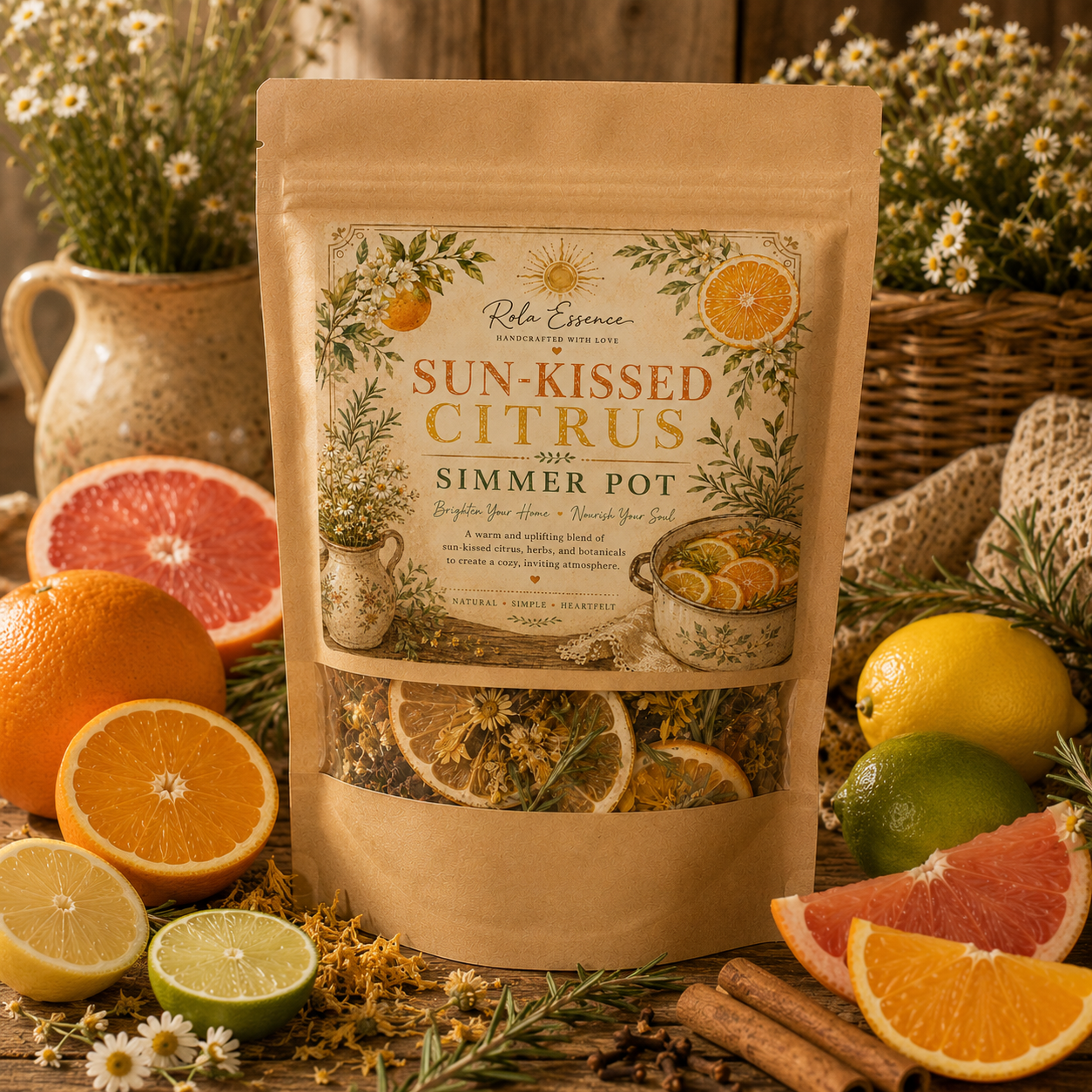 Sun-Kissed Citrus Simmer Pot