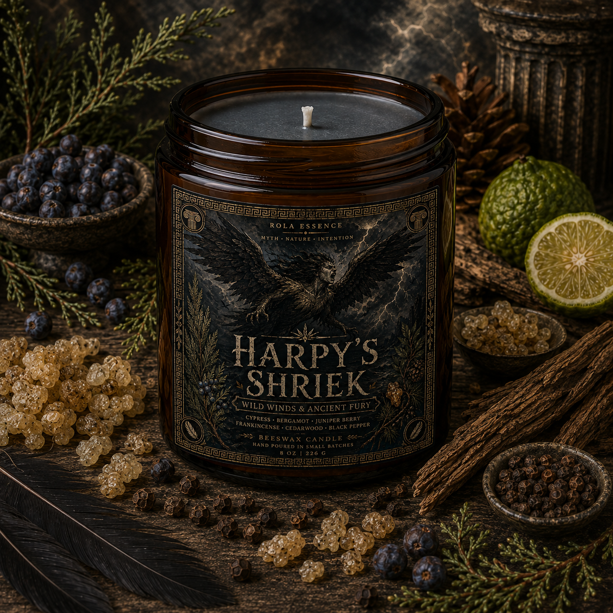 Harpy’s Shriek - Wild Winds & Ancient Fury Candle