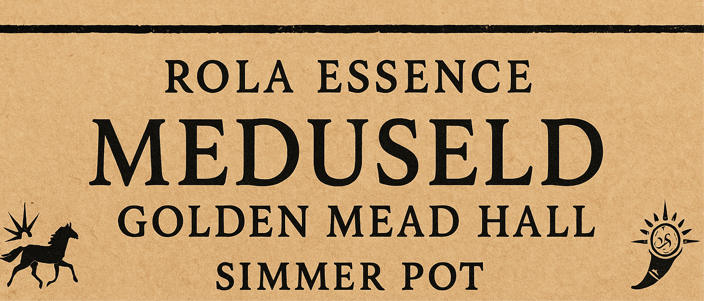 Meduseld — Golden Mead Hall Simmer Pot
