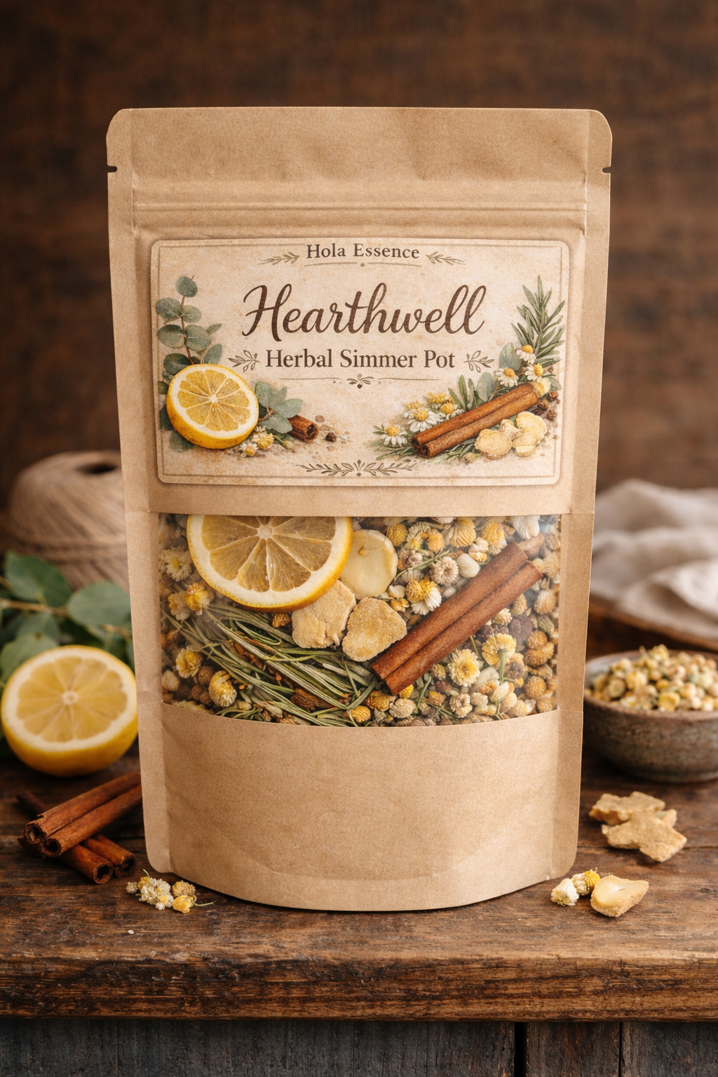 Hearthwell Herbal Simmer - Restore and Refresh Home
