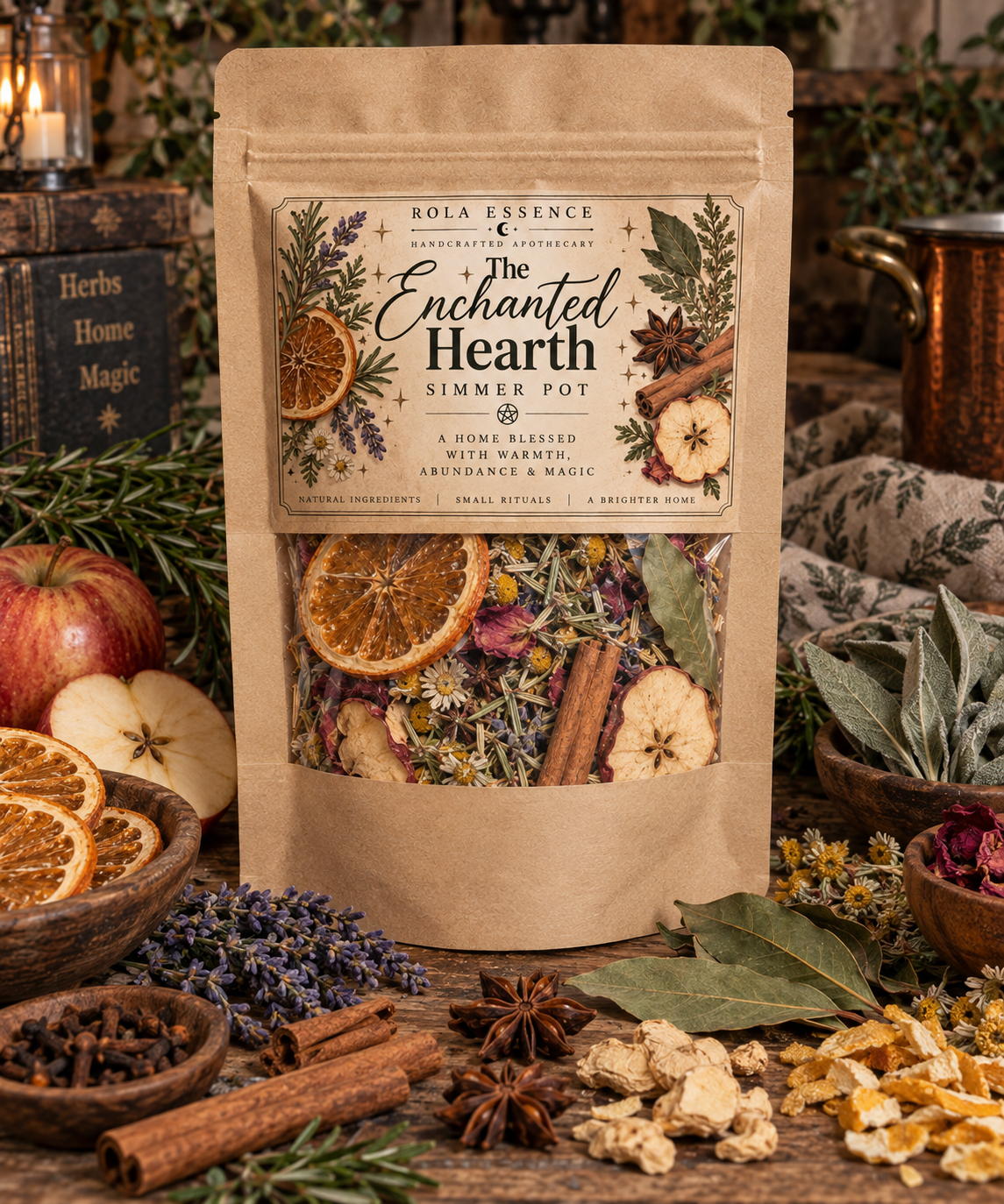 The Enchanted Hearth Simmer Pot