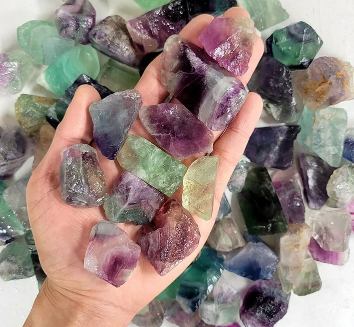 Fluorite Crystal — Stone of Focus, Balance & Positive Energy