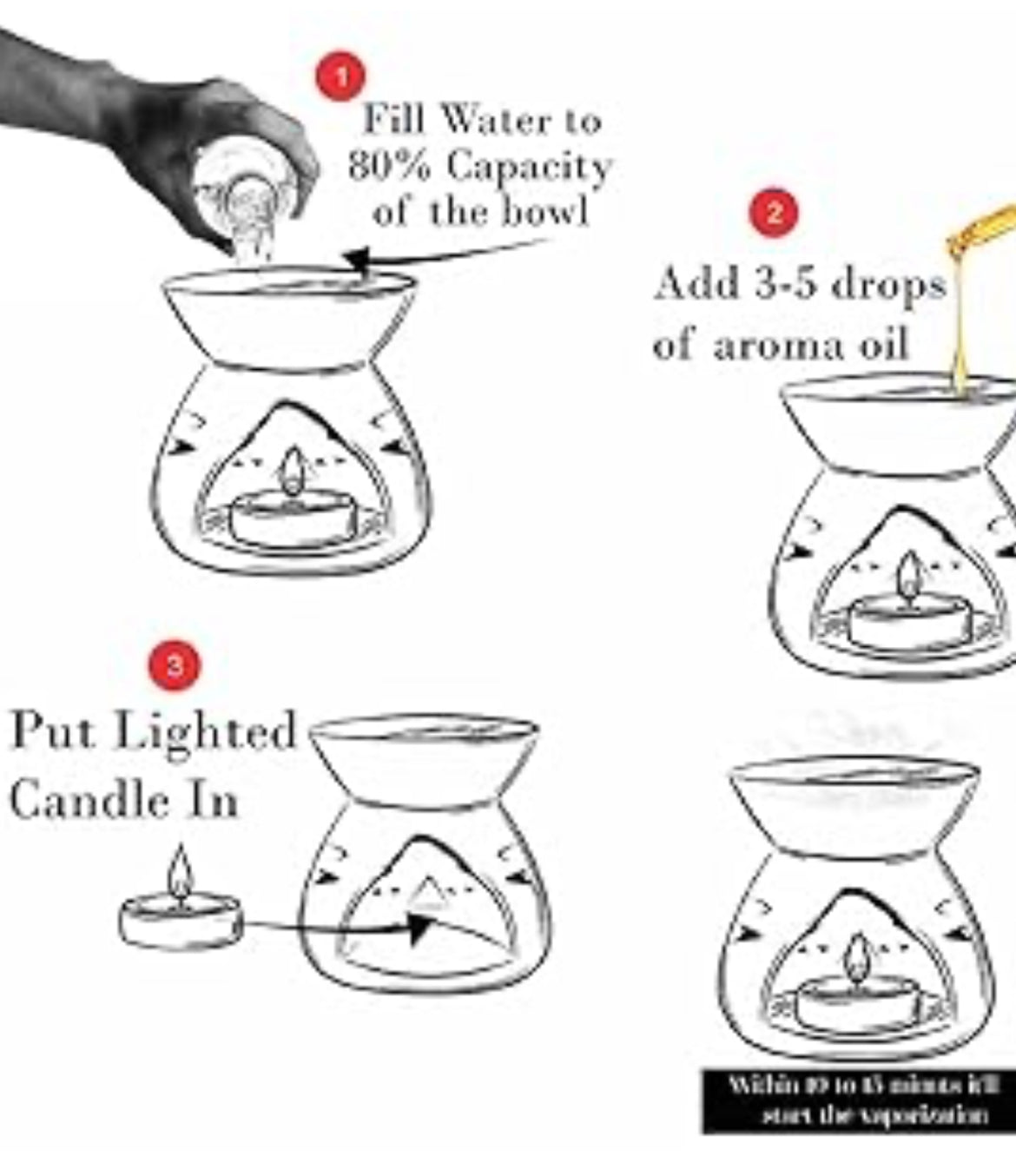Ceramic Aroma Burner