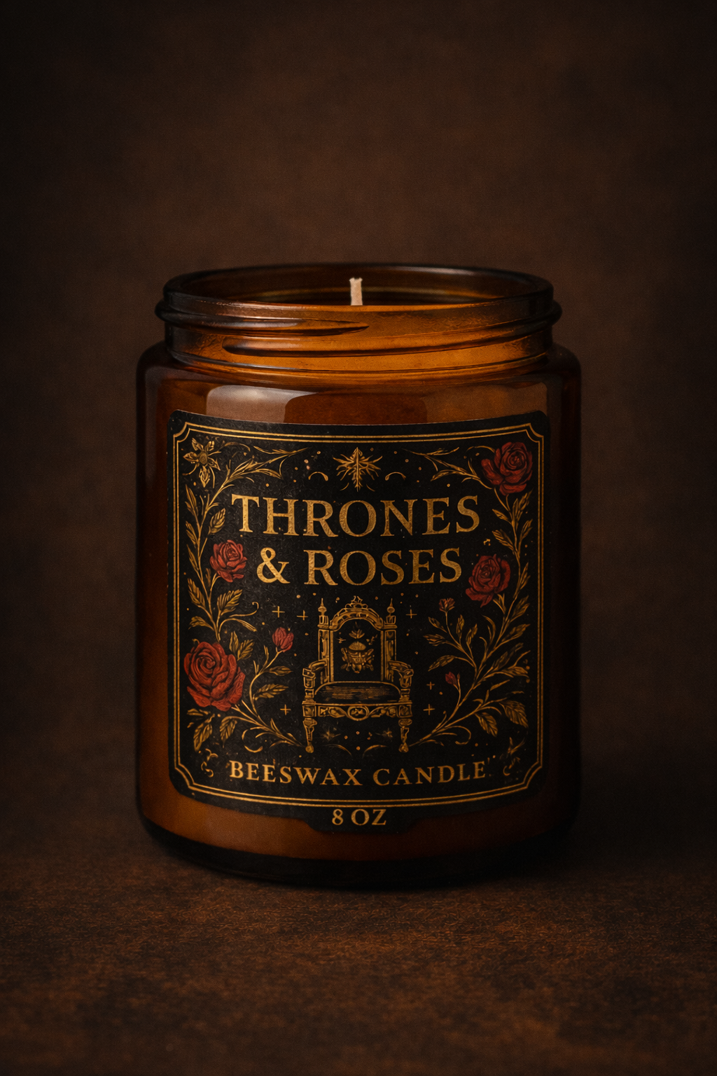 Rose and Thrones ACOTAR Candle