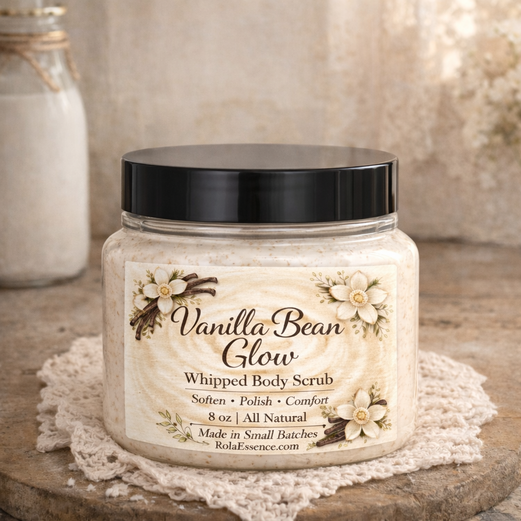 Vanilla Bean Glow Body Scrub