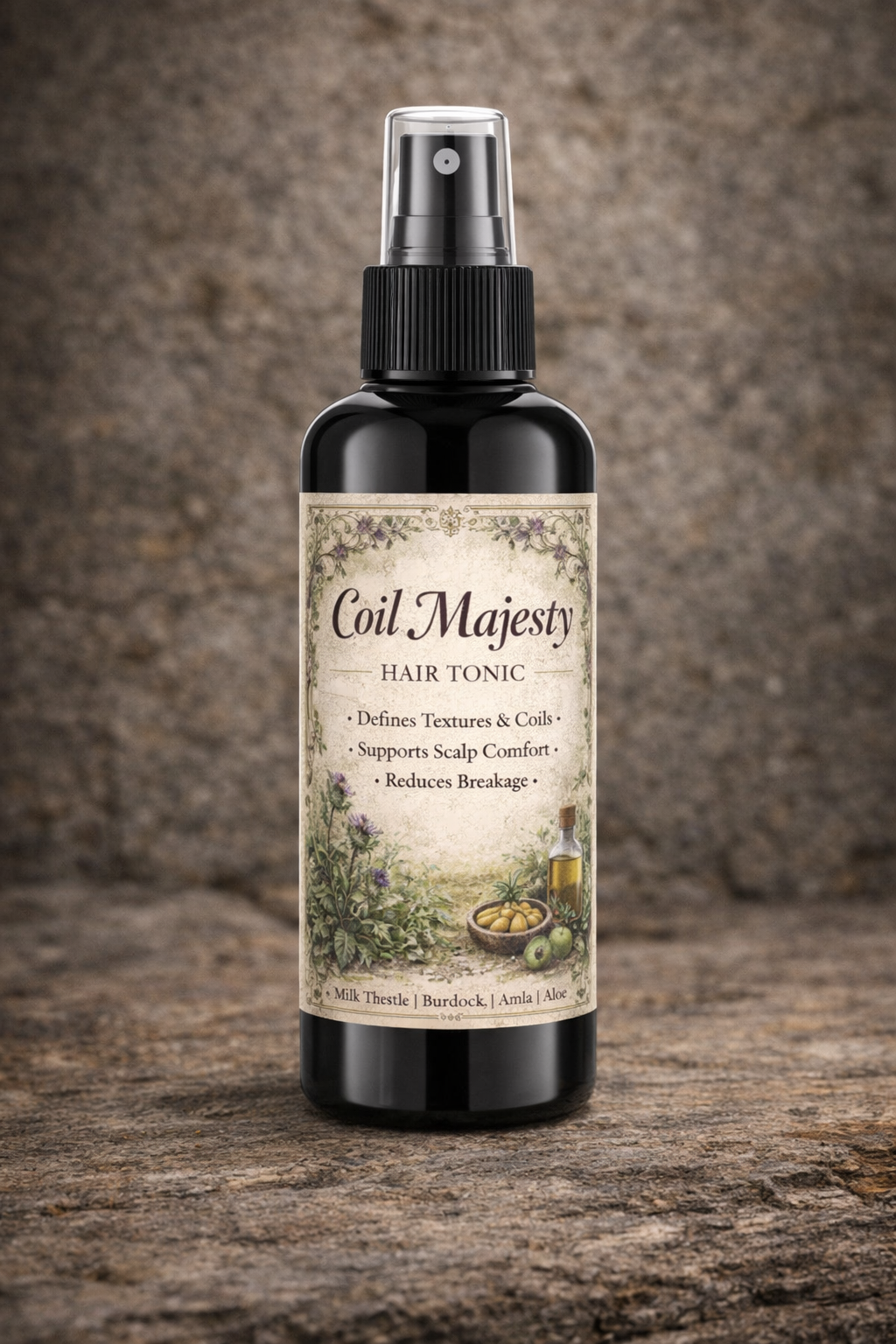 Coil Majesty Hair Tonic - For 4A-4C Hair Textures