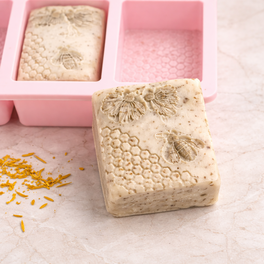 Milk & Meadow Soap - Gentle Calendula & Oat Cleansing Bar