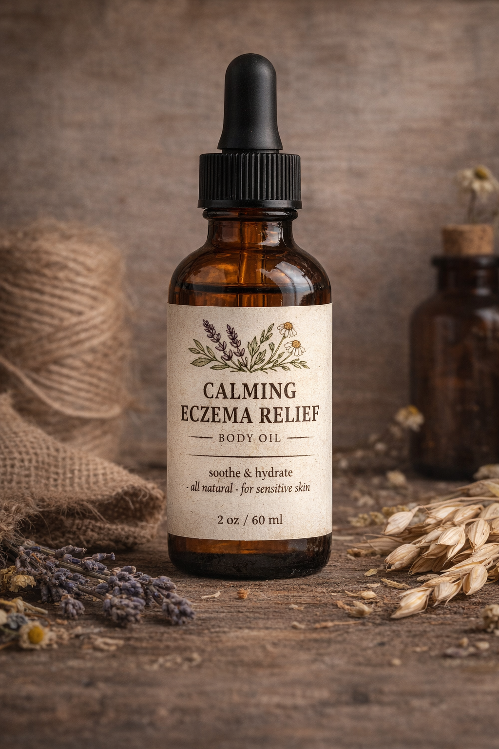 Calming Eczema Relief Body Oil