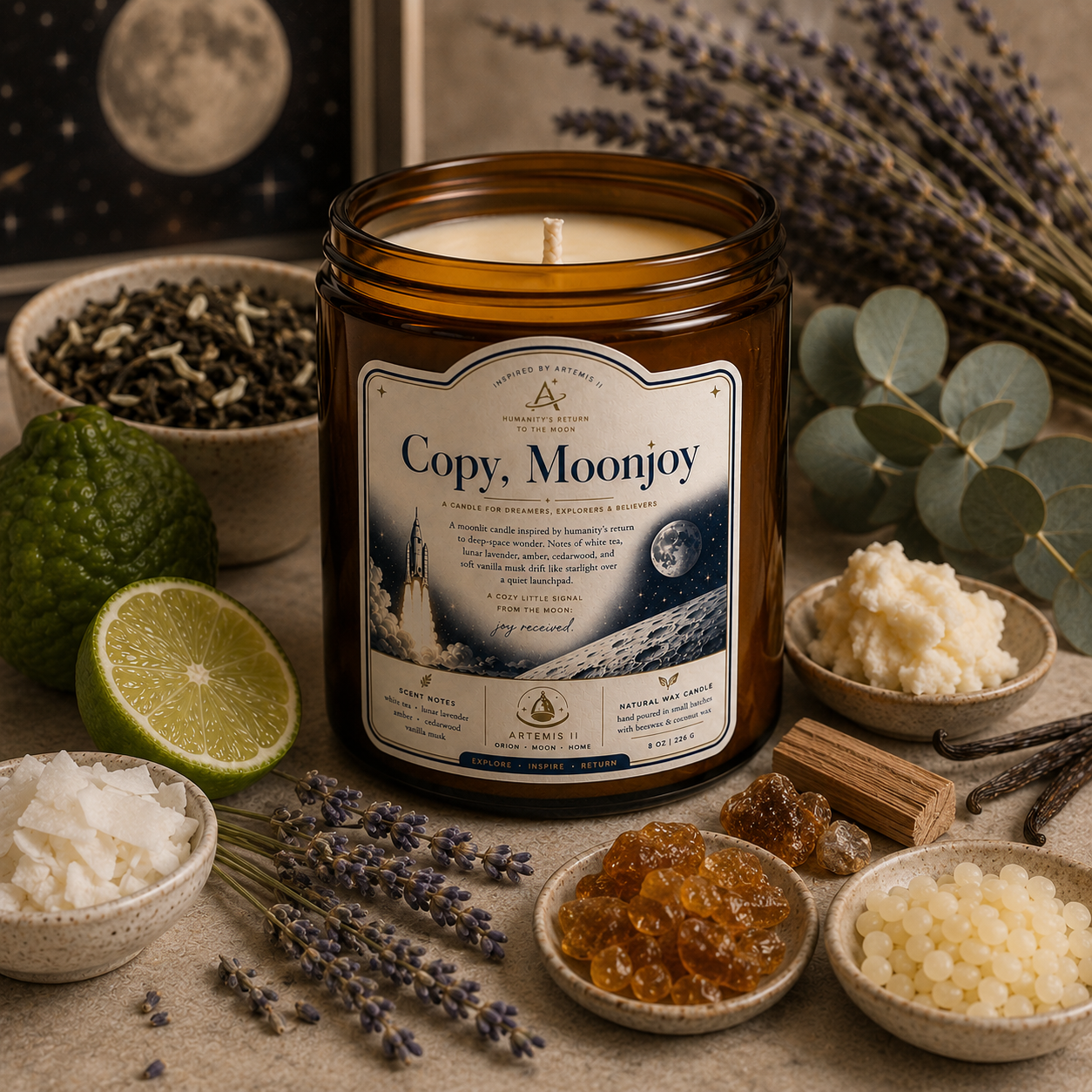 Copy, MoonJoy Candle