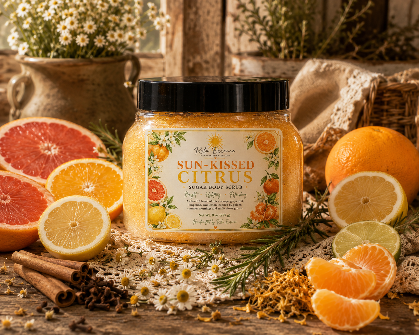 Sun-Kissed Citrus Glow Scrub