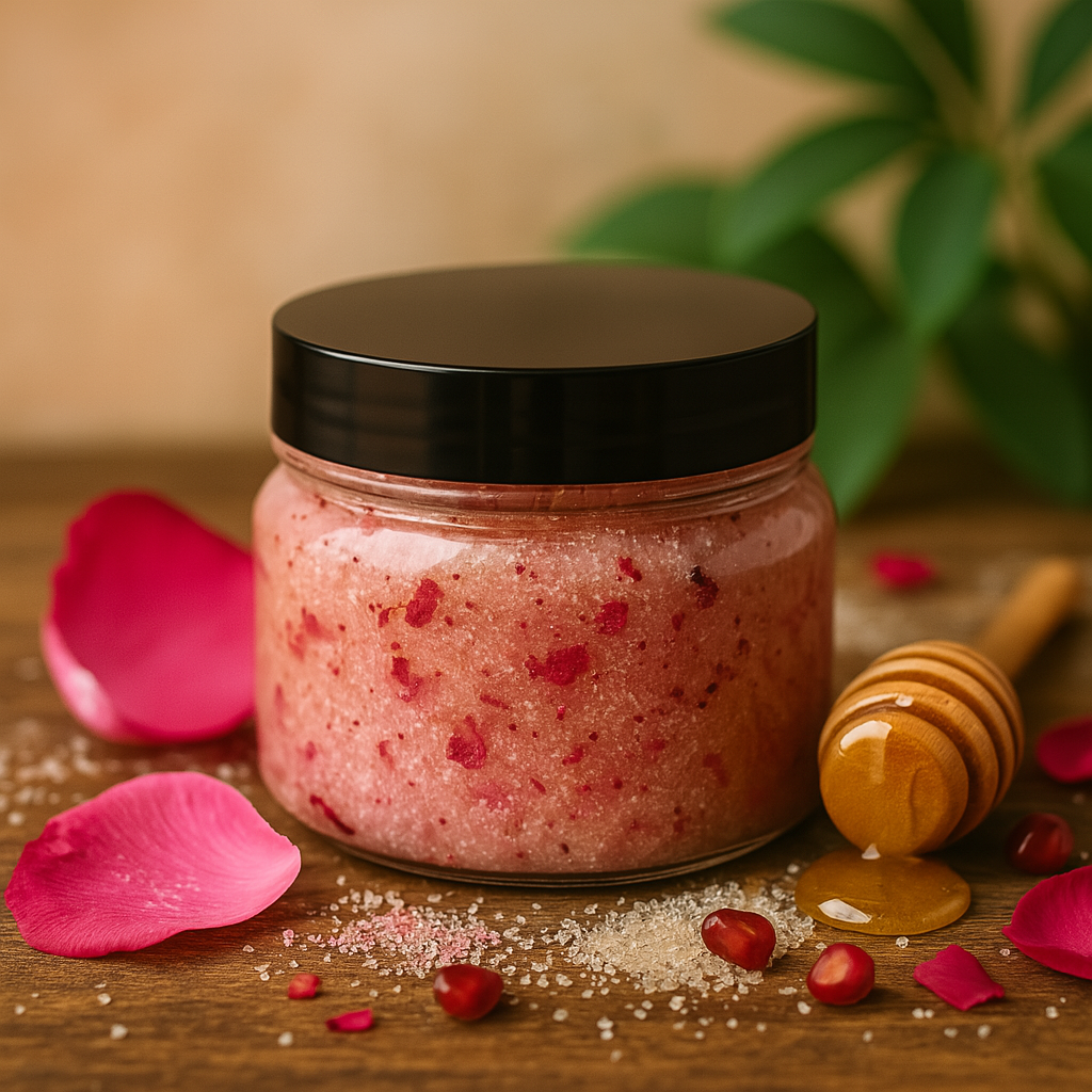 Rose & Pomegranate Body Scrub