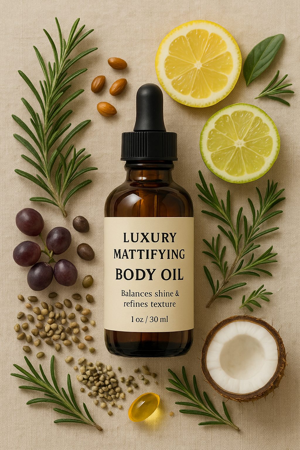Luxury Mattifying Body Oil