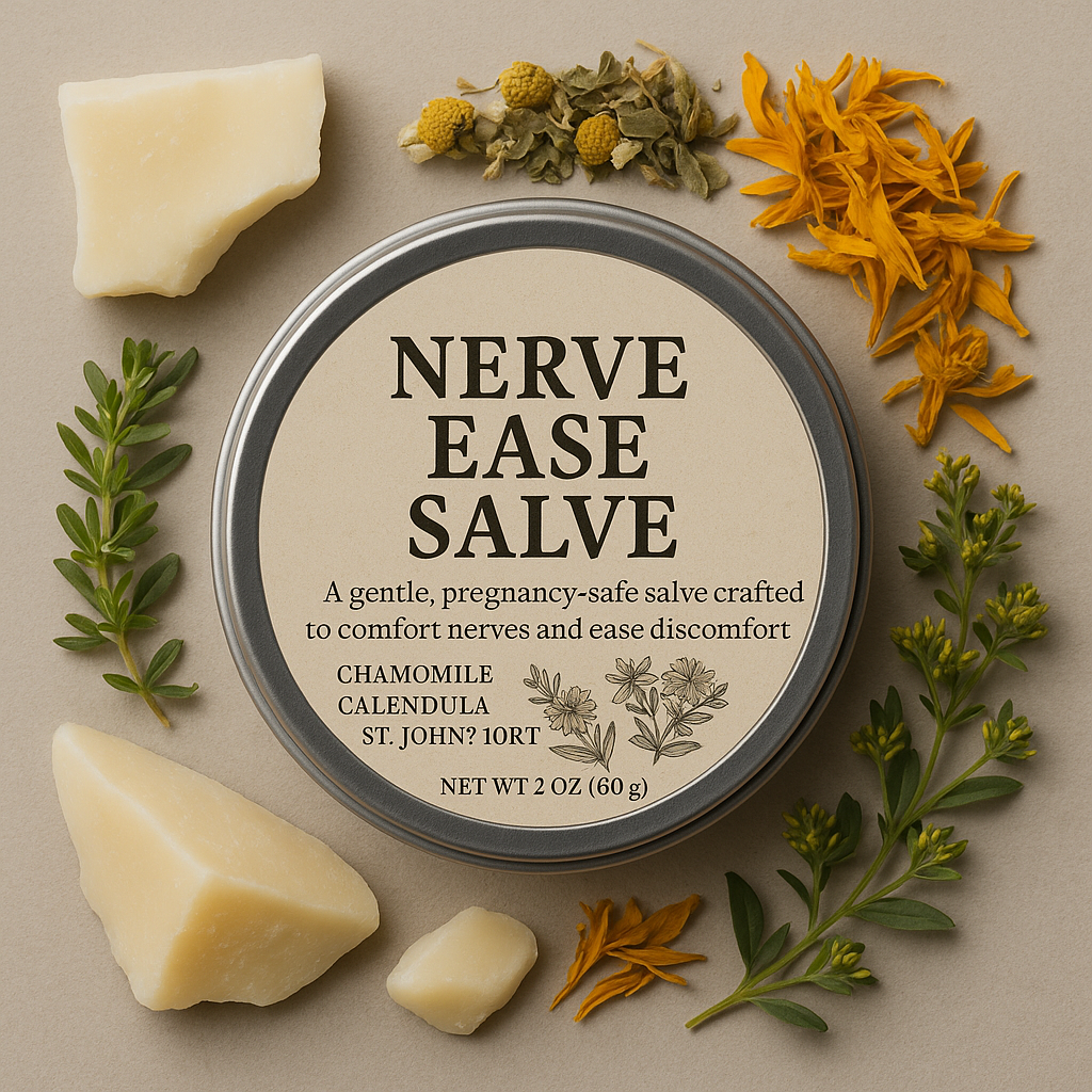 Nerve Ease Salve - Relieving, Nerve Pain Support, & Nourishing