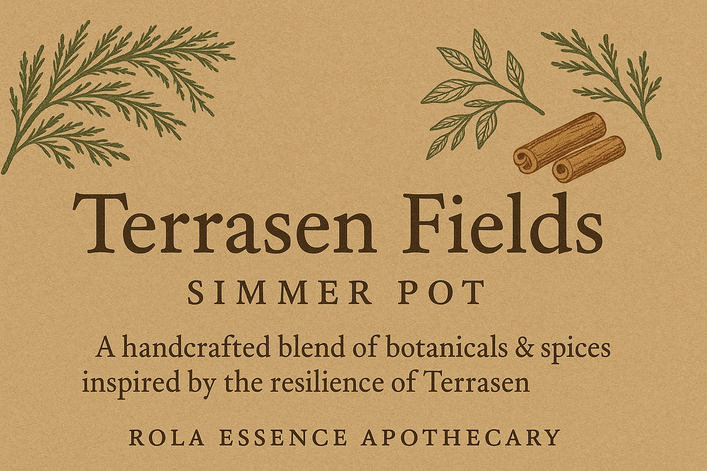 Terrasen Fields Simmer Pot