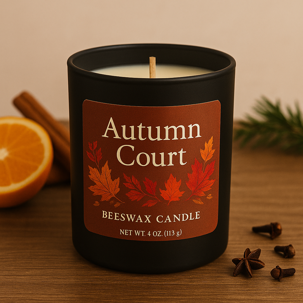 Autumn Court - Court Of Flames Candle
