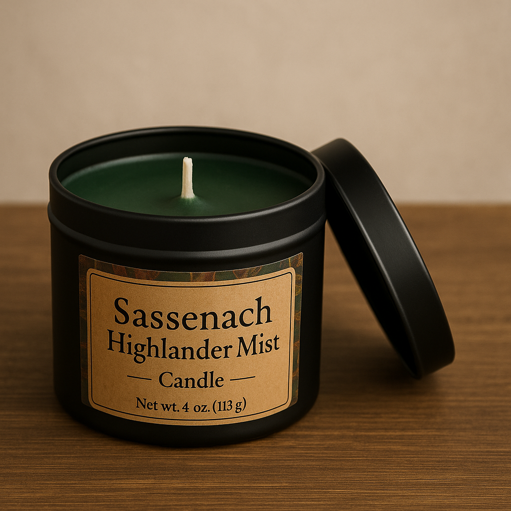Sassenach Highlander Mist Candle