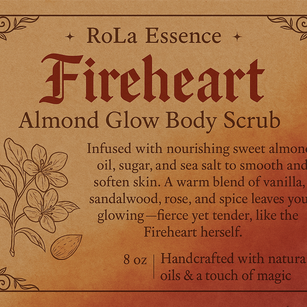 Fireheart Almond Glow Body Scrub