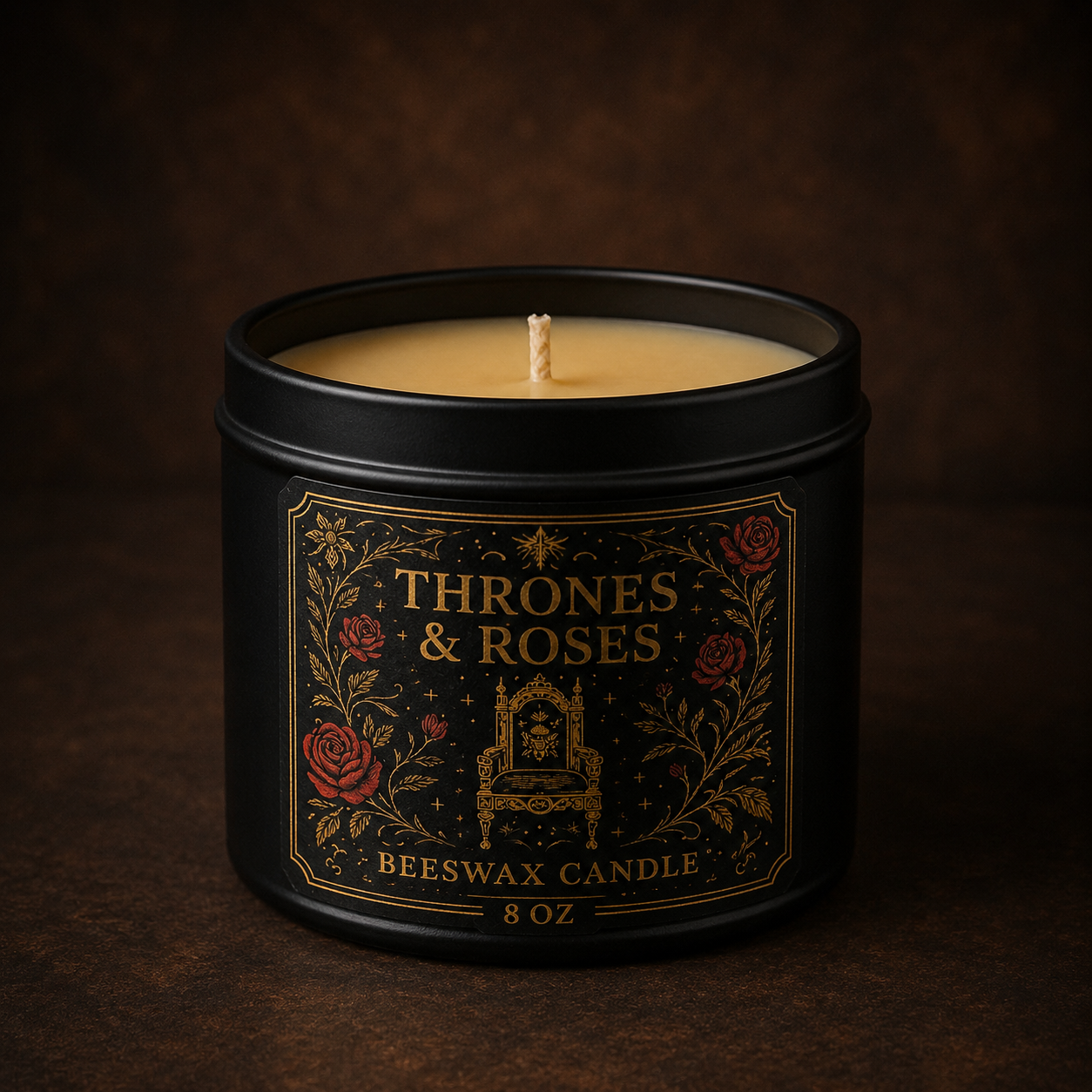 Rose and Thrones ACOTAR Candle