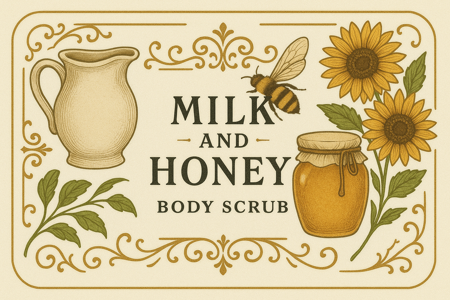 Milk and Honey Body Scrub