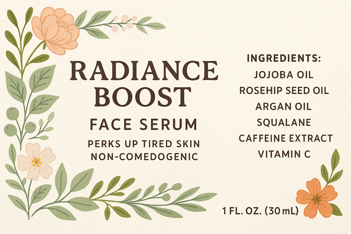 Radiance Boost Face Serum