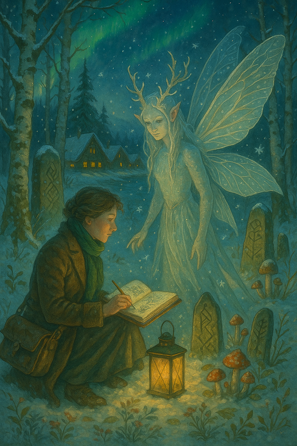 Encyclopedia of Fairies — Scholar’s Grove Candle