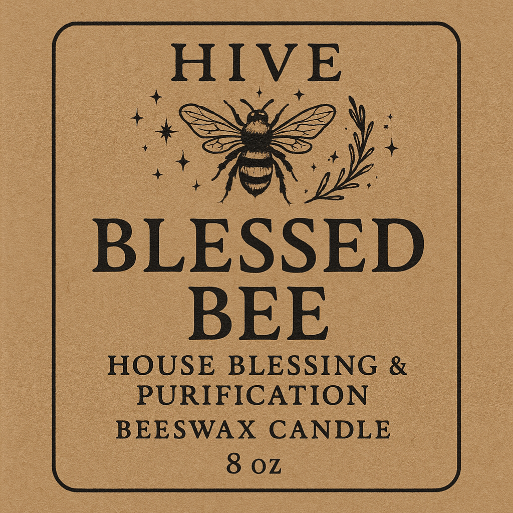 Hive Blessed Bee – House Blessing & Purification Candle
