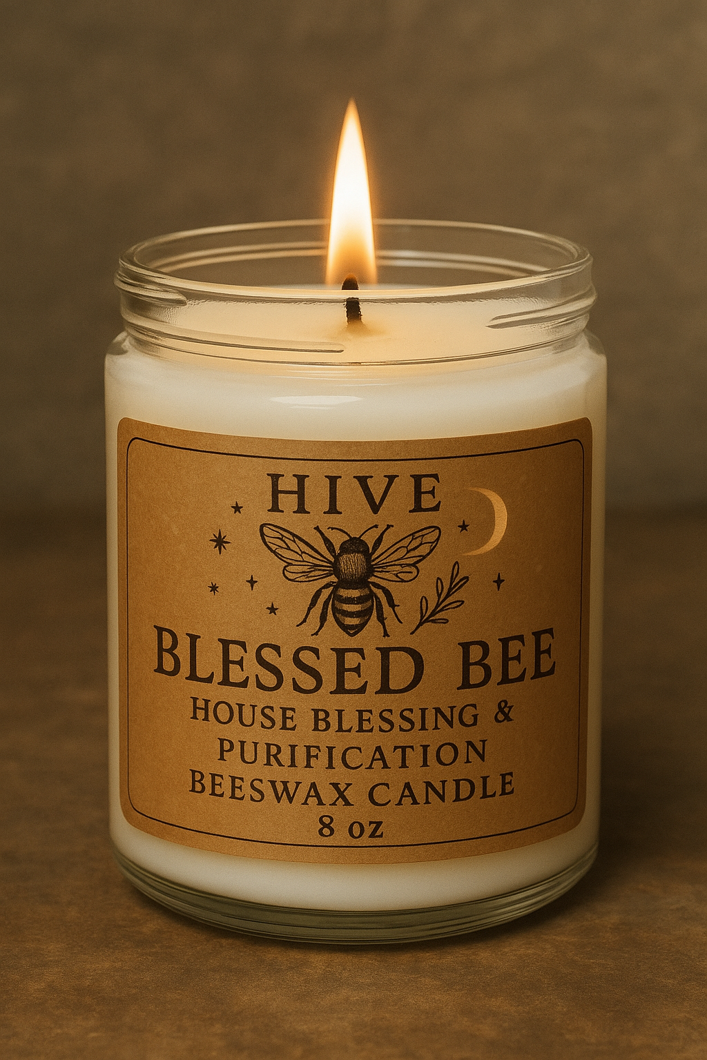 Hive Blessed Bee – House Blessing & Purification Candle