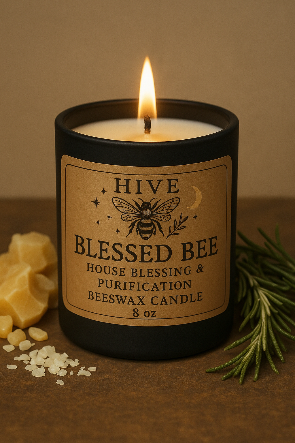 Hive Blessed Bee – House Blessing & Purification Candle