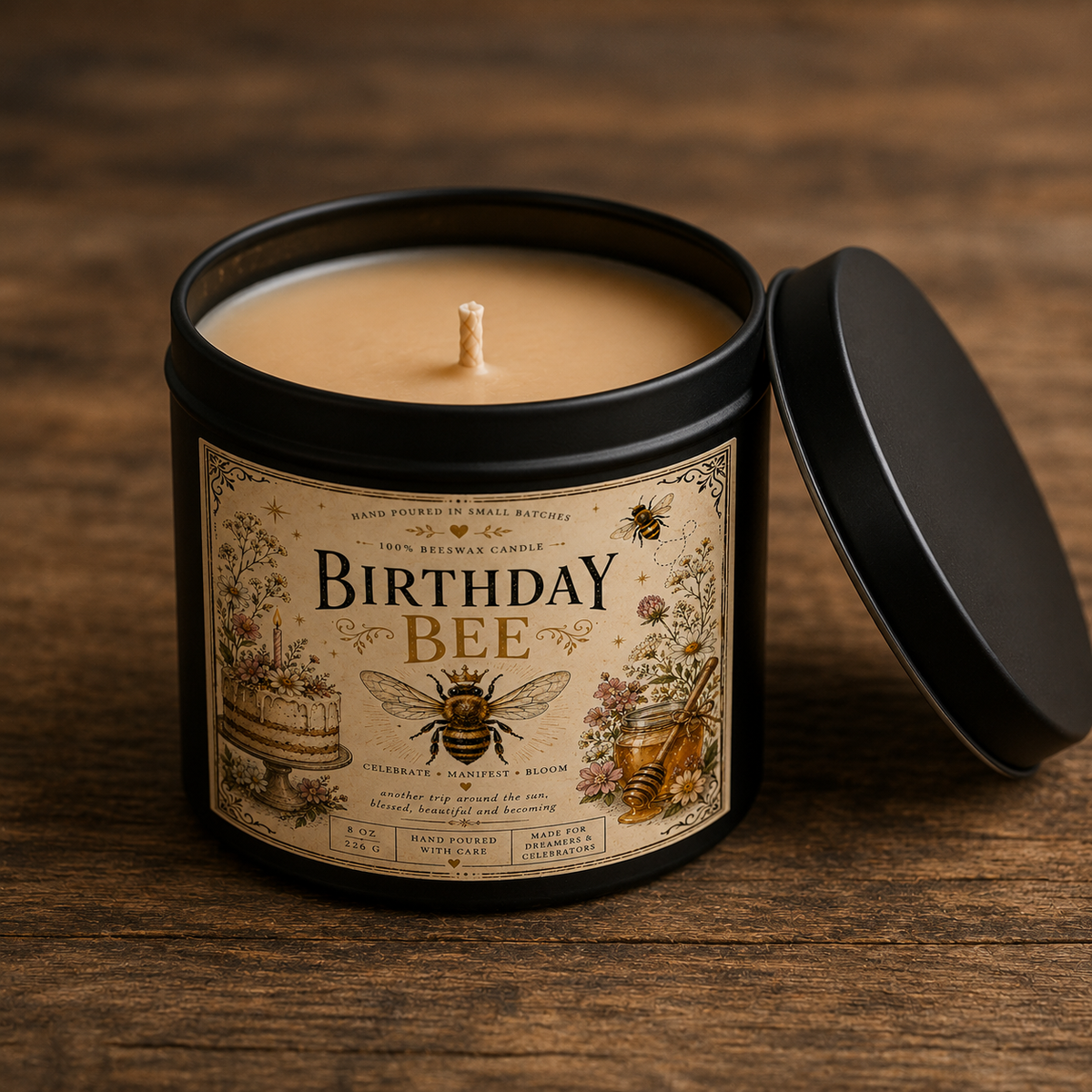 Birthday Bee - Birthday Celebration Candle