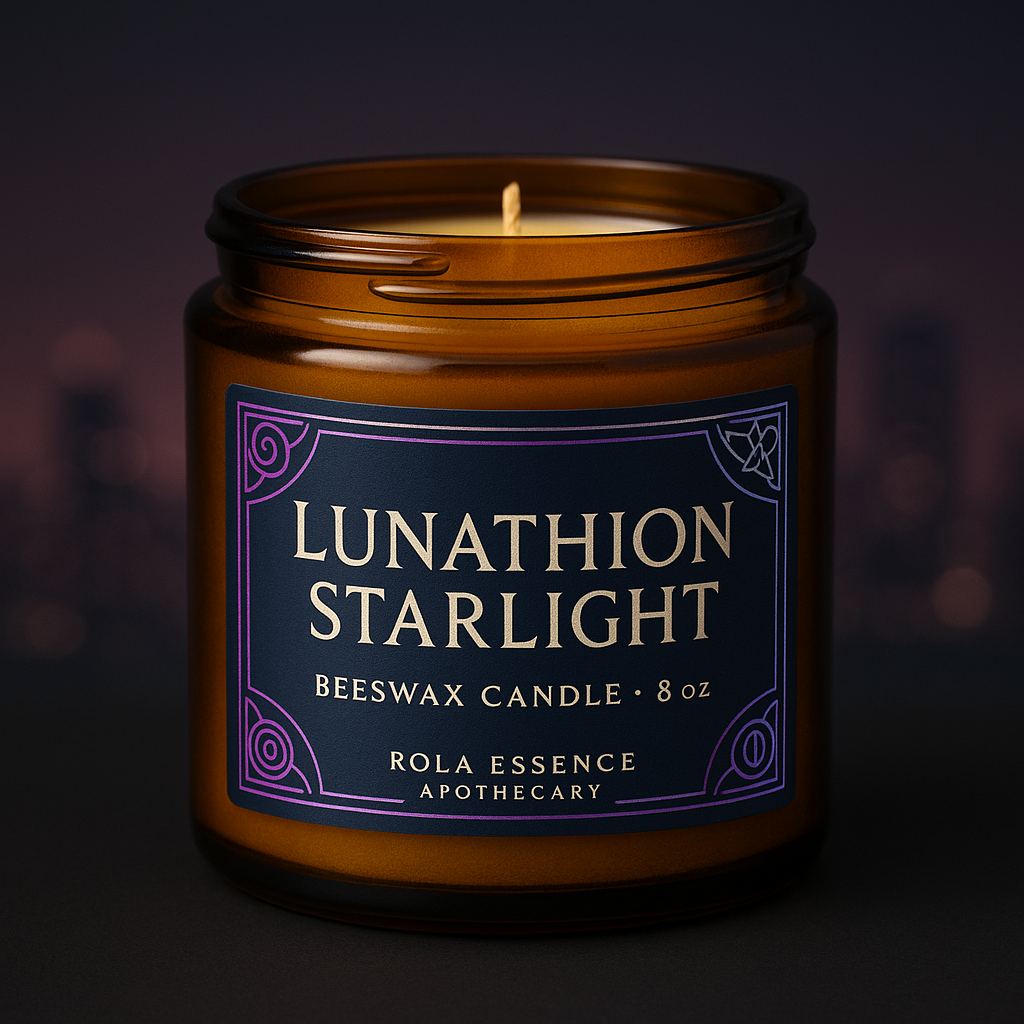 Lunathion Starlight Candle