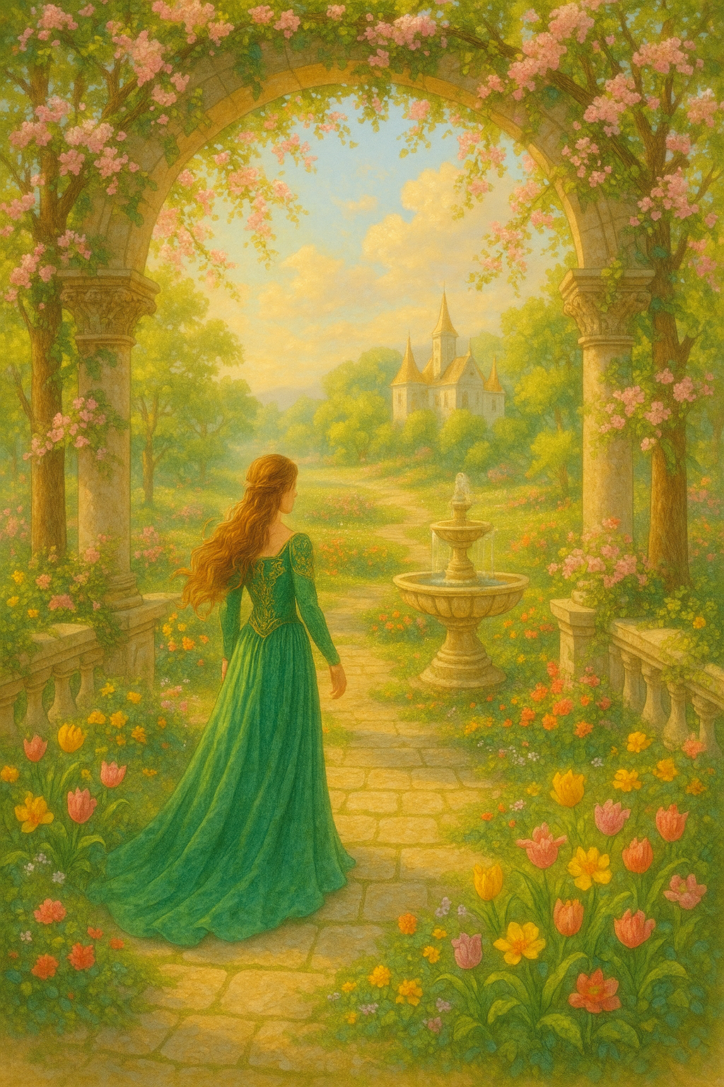 Spring Court — Verdant Bloom Simmer Pot