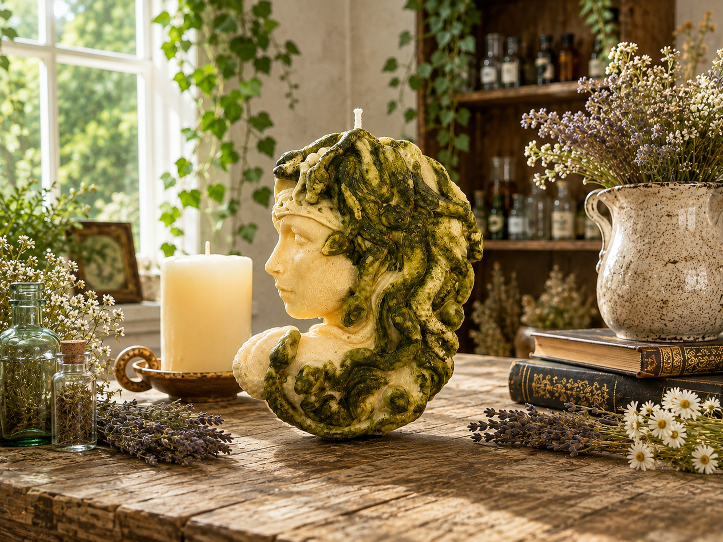 Medusa’s Gaze Candle