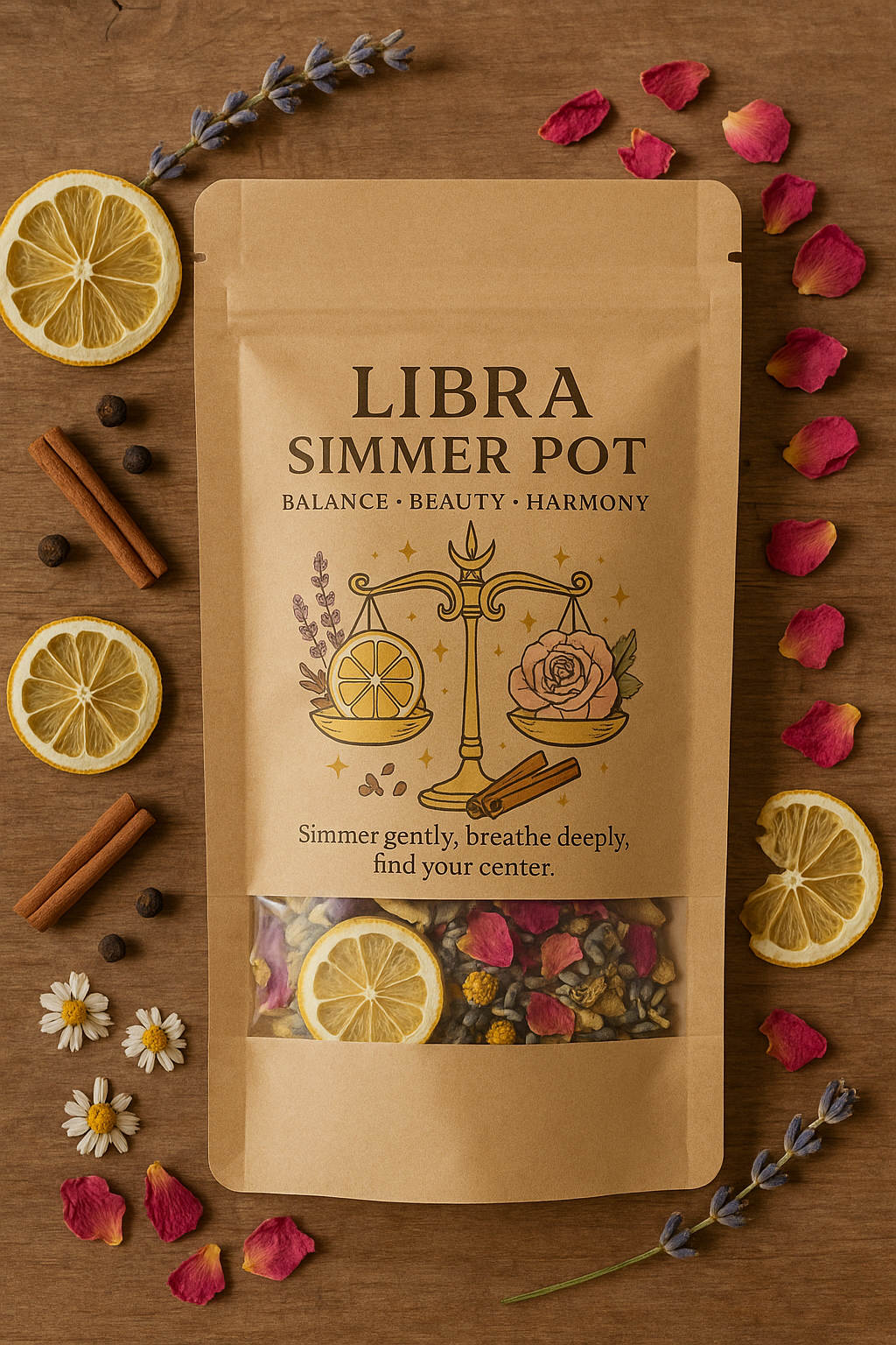 Libra Simmer Pot – Harmony & Grace