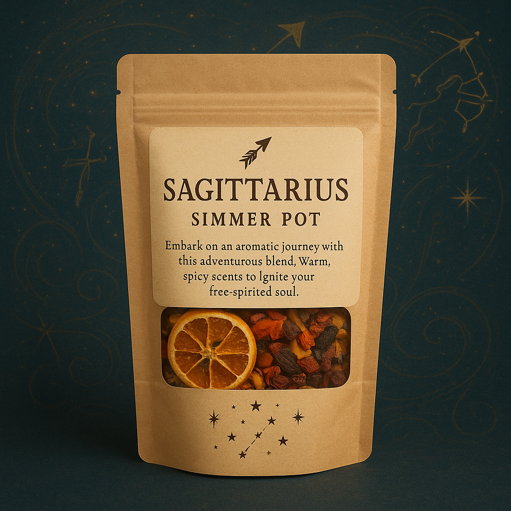 Sagittarius Simmer Pot – Firelight Wanderer