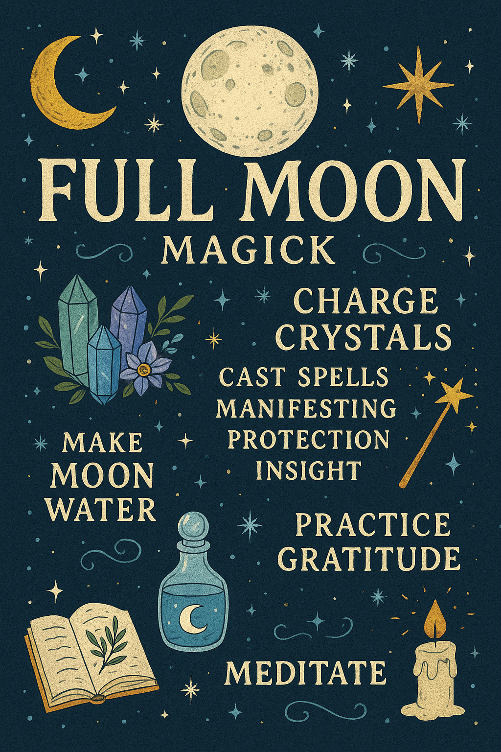 Moonlit Renewal – Full Moon Simmer Pot