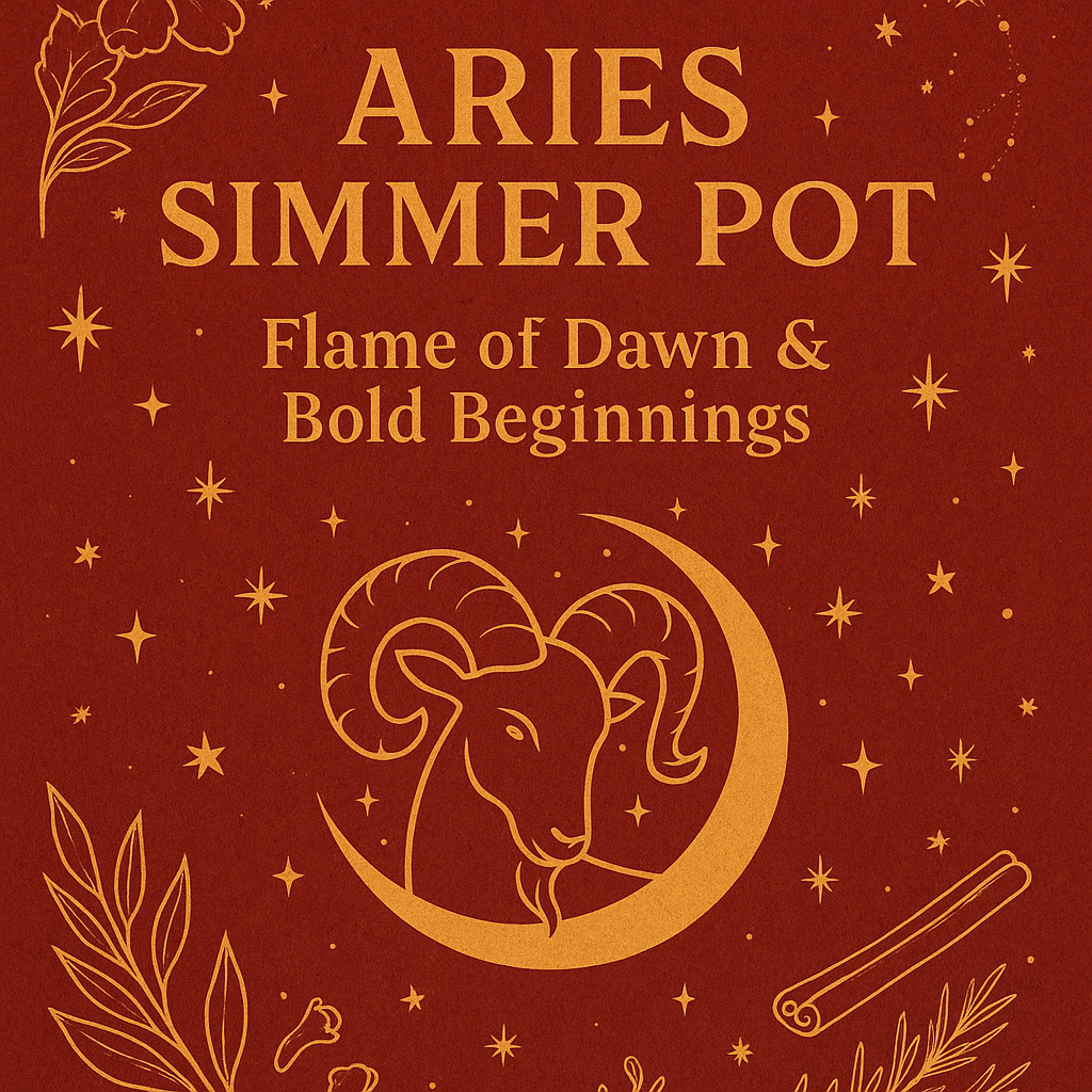 Aries Simmer Pot – Flame of Dawn & Bold Beginnings