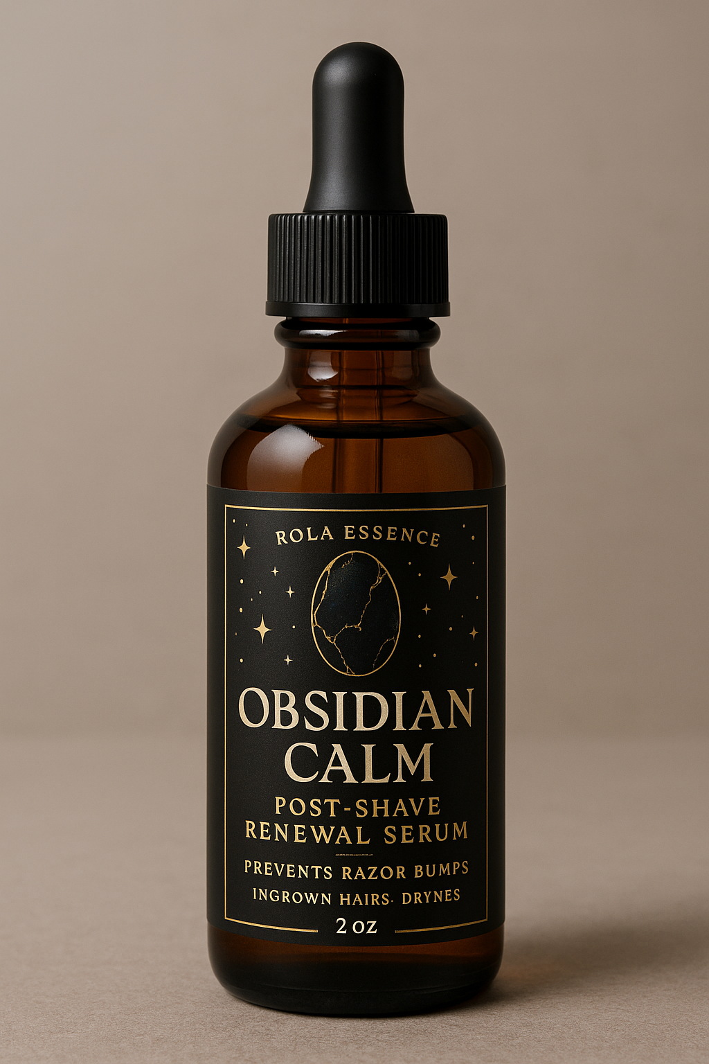 Obsidian Calm – Post-Shave Renewal Serum