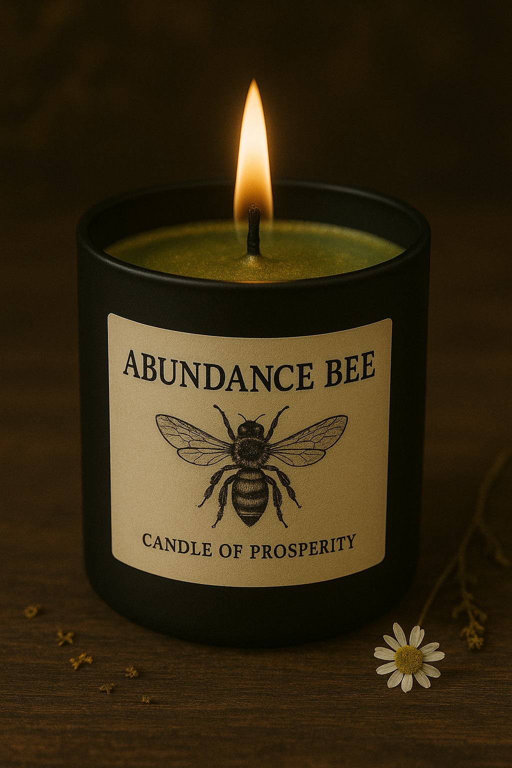 Abundance Bee – Candle of Prosperity