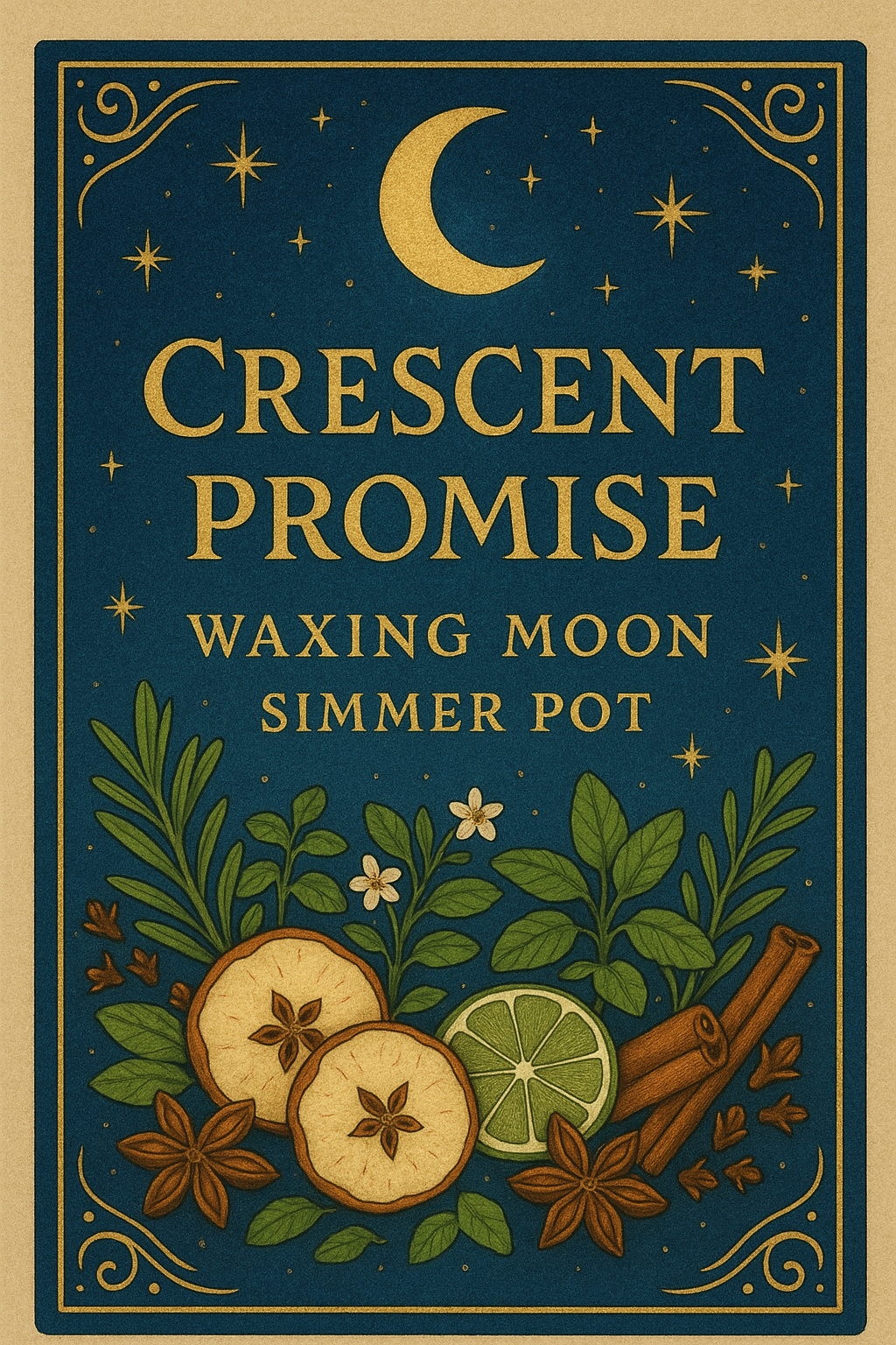 Crescent Promise – Waxing Moon Simmer Pot