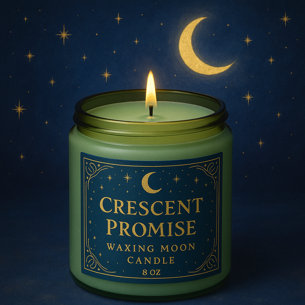 Crescent Promise – Waxing Moon Candle