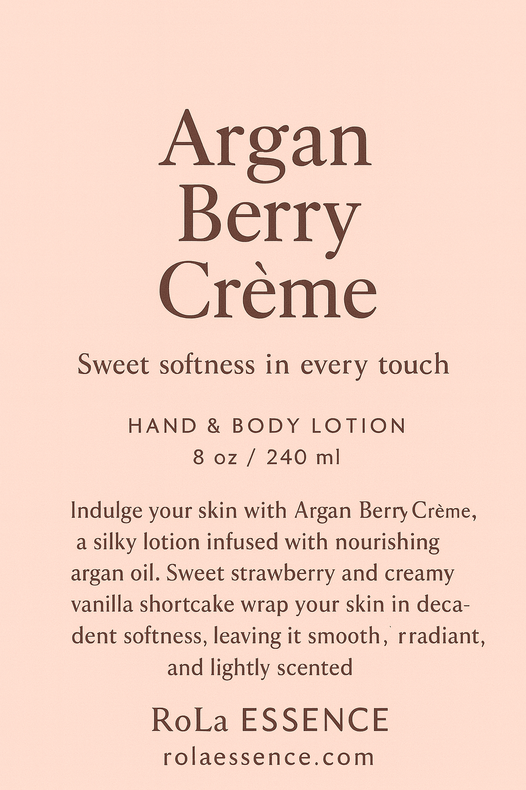 Argan Berry Crème